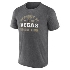 Vegas Golden Knights Fanatics Property Of T-Shirt - Heather Charcoal | US 201190992