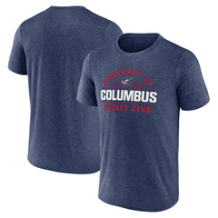 Columbus Blue Jackets Fanatics Property Of T-Shirt - Heather Navy | US 201191009