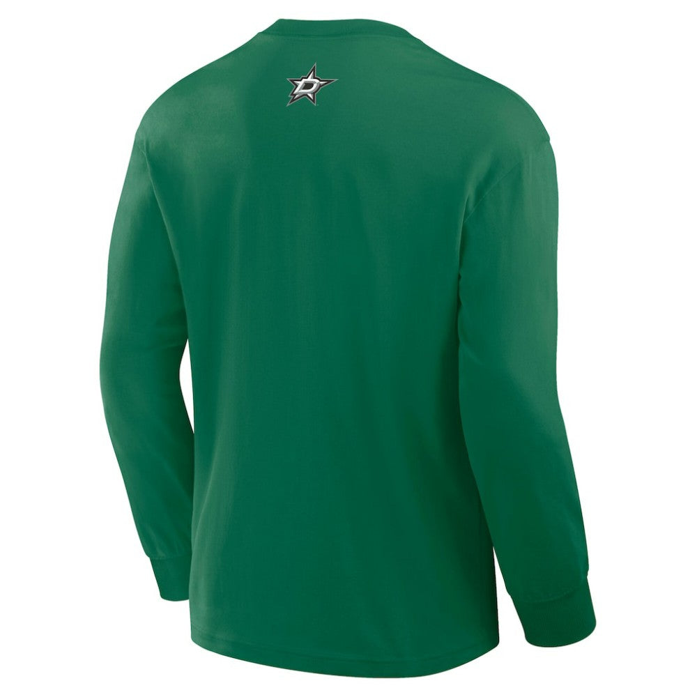 Dallas Stars Fanatics Rewind Long Sleeve T-Shirt - Kelly Green | US 201191022