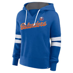 New York Islanders Fanatics Women's Oversized Seize Pullover Hoodie - Royal | US 201191040