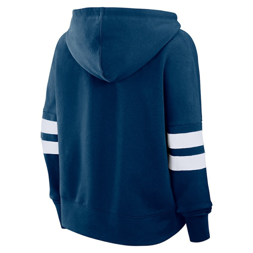 Seattle Kraken Fanatics Women's Oversized Seize Pullover Hoodie - Deep Sea Blue | US 201191049