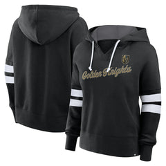 Vegas Golden Knights Fanatics Women's Oversized Seize Pullover Hoodie - Black | US 201191066