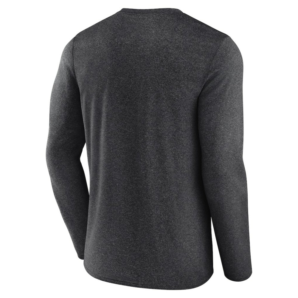 Boston Bruins Fanatics Transition Long Sleeve T-Shirt - Heather Charcoal | US 201191105
