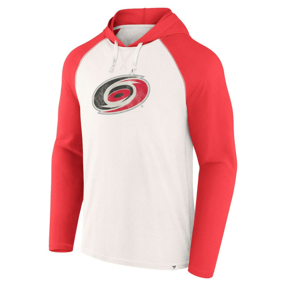 Carolina Hurricanes Fanatics Vintage Winger Pullover Hoodie - White | US 201191271