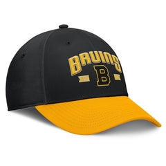 Boston Bruins Fanatics Heritage Captain Flex Hat - Black/Gold | US 201193239