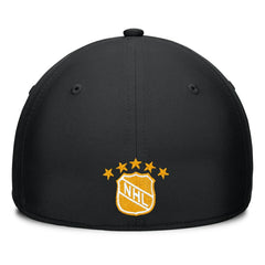 Boston Bruins Fanatics Heritage Captain Flex Hat - Black/Gold | US 201193239
