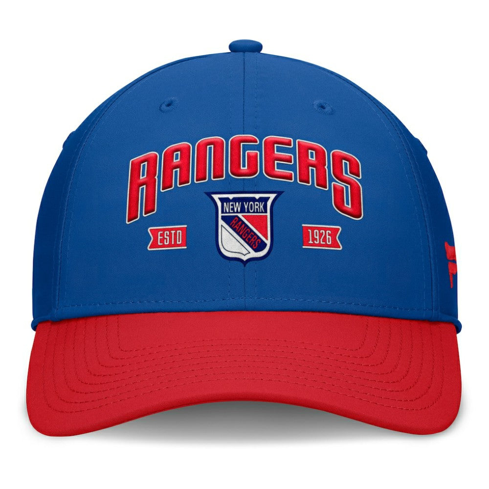 New York Rangers Fanatics Heritage Captain Flex Hat - Blue/Red | US 201193243