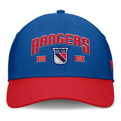 New York Rangers Fanatics Heritage Captain Flex Hat - Blue/Red | US 201193243