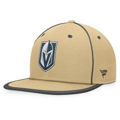 Vegas Golden Knights Fanatics Heritage Ice Time Fitted Hat - Gold | US 201193257