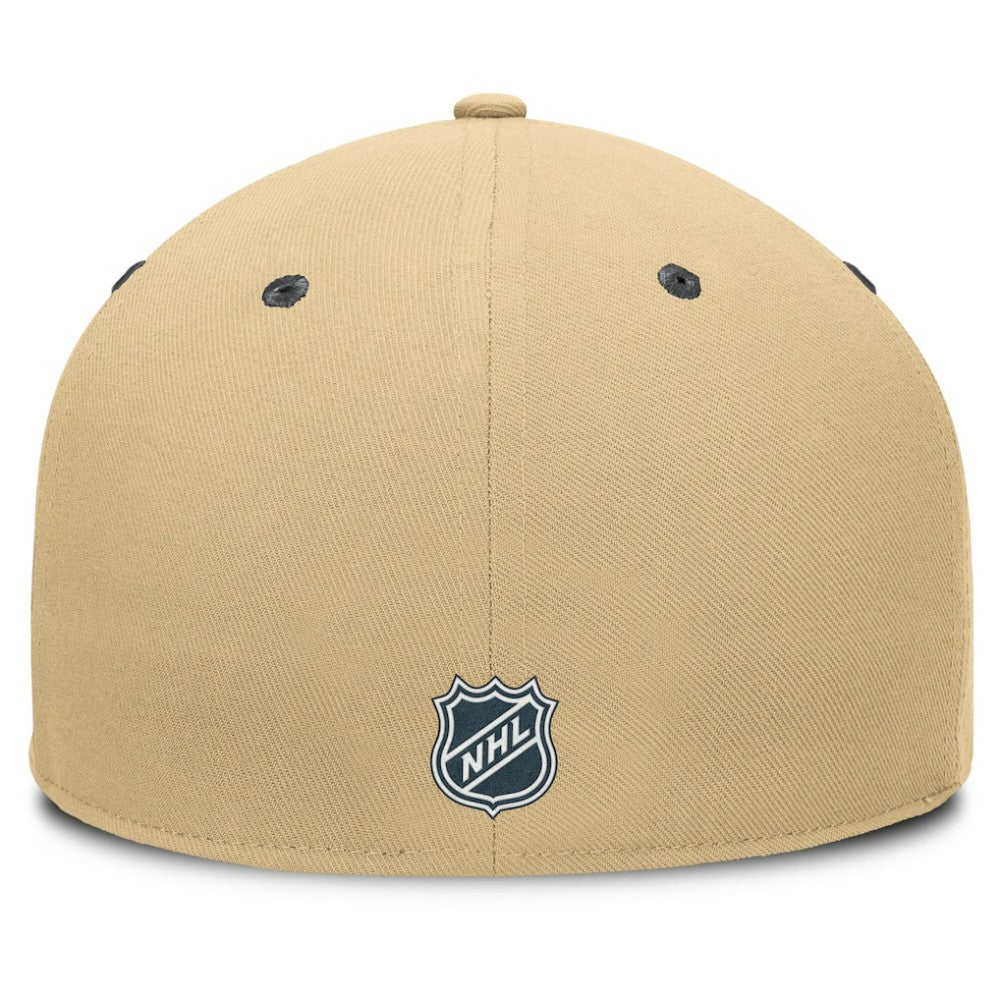 Vegas Golden Knights Fanatics Heritage Ice Time Fitted Hat - Gold | US 201193257
