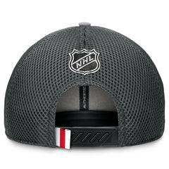 New York Rangers Fanatics Authentic Pro Home Ice Trucker Adjustable Hat - Gray | US 201193309