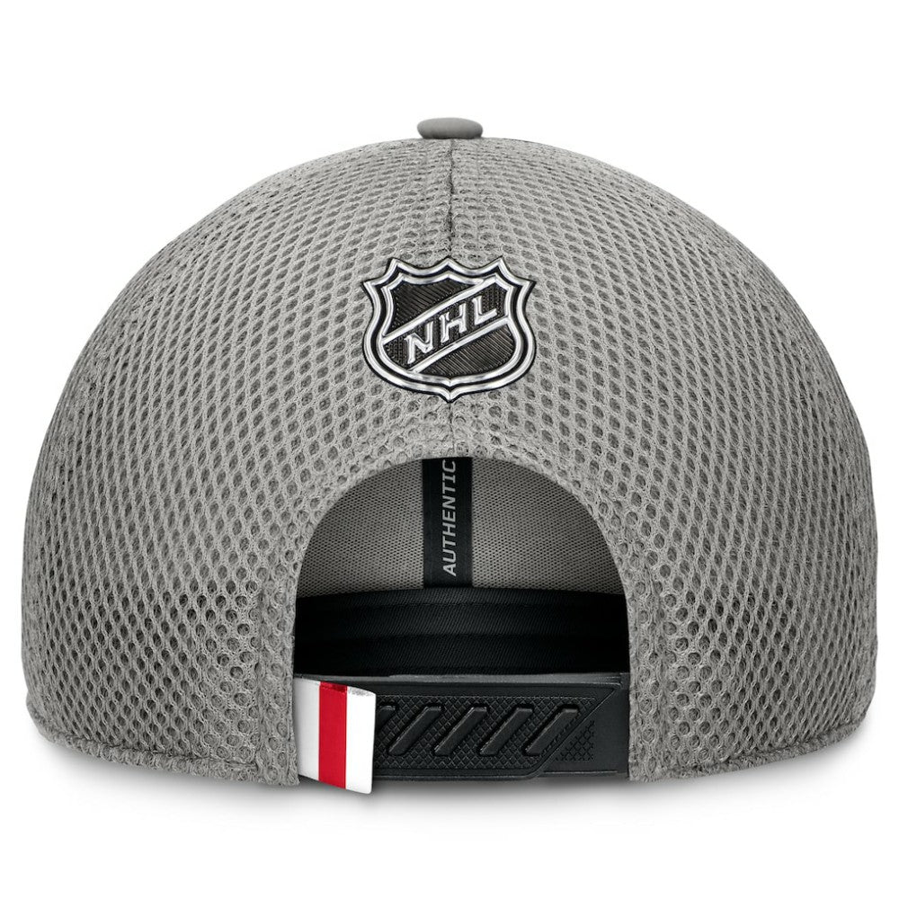 New York Rangers Fanatics Authentic Pro Home Ice Trucker Adjustable Hat - Gray | US 201193309