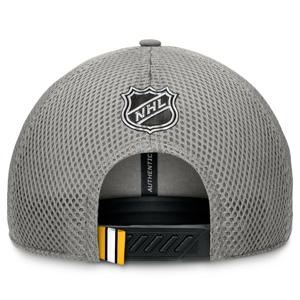 Boston Bruins Fanatics Authentic Pro Home Ice Trucker Adjustable Hat - Gray | US 201193313