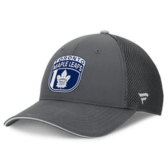 Toronto Maple Leafs Fanatics Authentic Pro Home Ice Trucker Adjustable Hat - Gray | US 201193320
