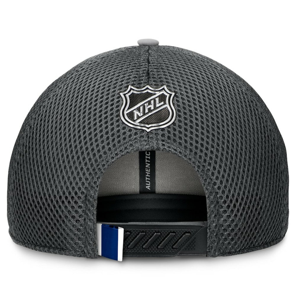 Toronto Maple Leafs Fanatics Authentic Pro Home Ice Trucker Adjustable Hat - Gray | US 201193320