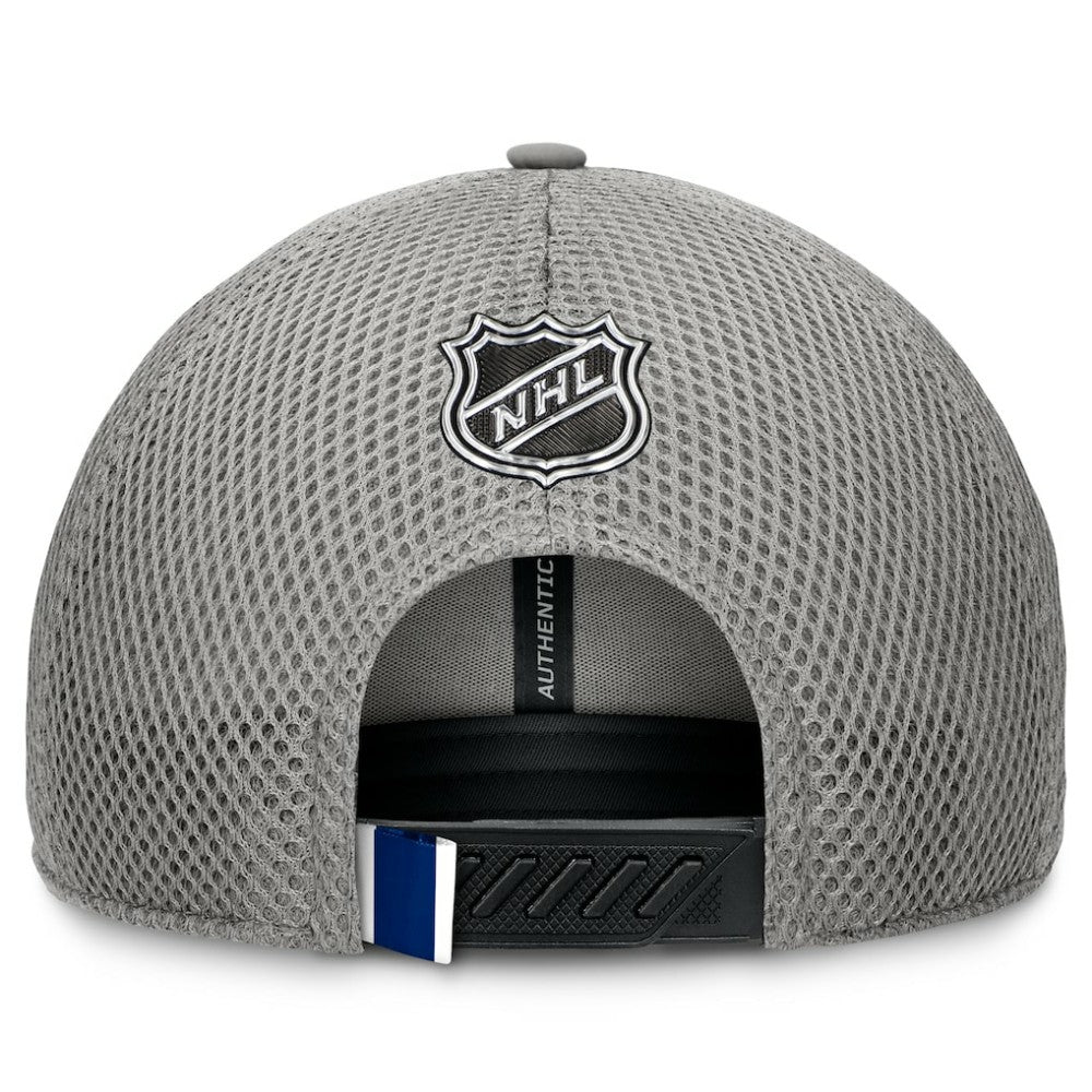 Toronto Maple Leafs Fanatics Authentic Pro Home Ice Trucker Adjustable Hat - Gray | US 201193320