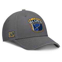 St. Louis Blues Fanatics Home Ice Flex Hat - Gray | US 201193338