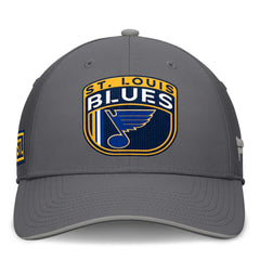 St. Louis Blues Fanatics Home Ice Flex Hat - Gray | US 201193338