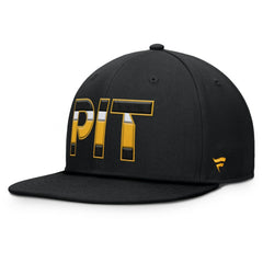 Pittsburgh Penguins Fanatics Authentic Pro Alternate Jersey Snapback Hat - Black | US 201193348