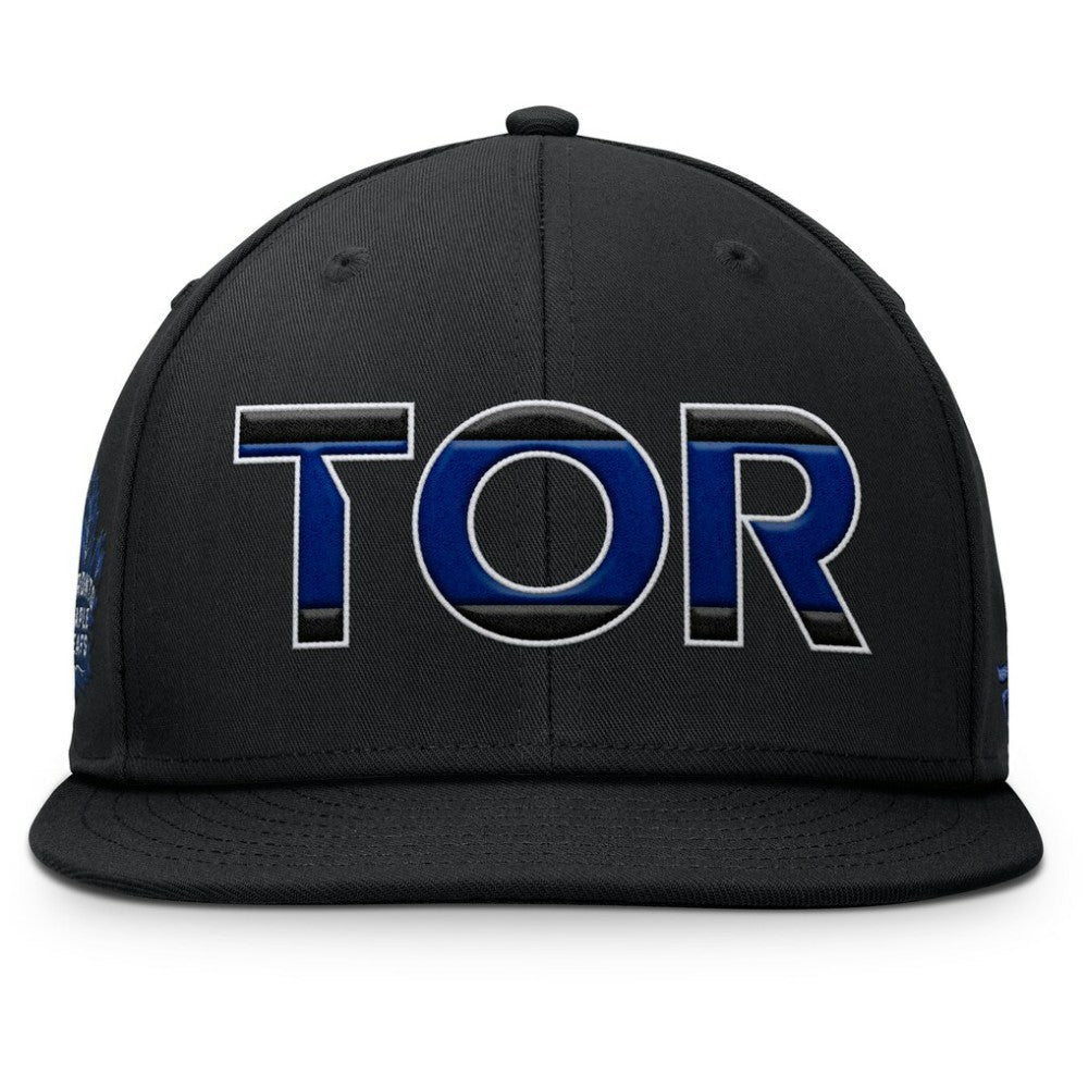 Toronto Maple Leafs Fanatics Authentic Pro Alternate Jersey Snapback Hat - Black | US 201193351