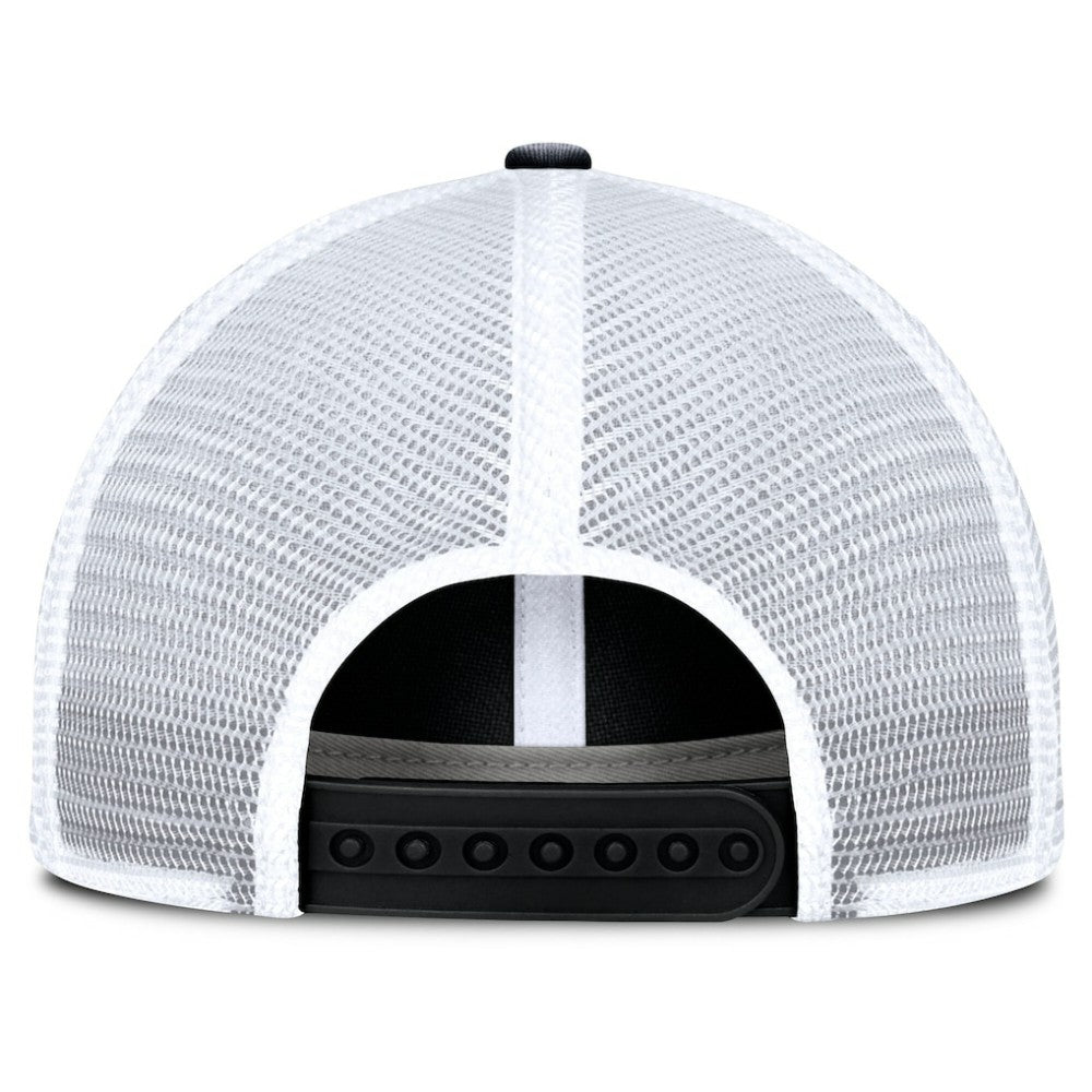 Minnesota Wild Fanatics Averie Trucker Adjustable Hat - Black/Gray | US 201193364