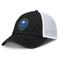 Buffalo Sabres Fanatics Averie Trucker Adjustable Hat - Black/White | US 201193368