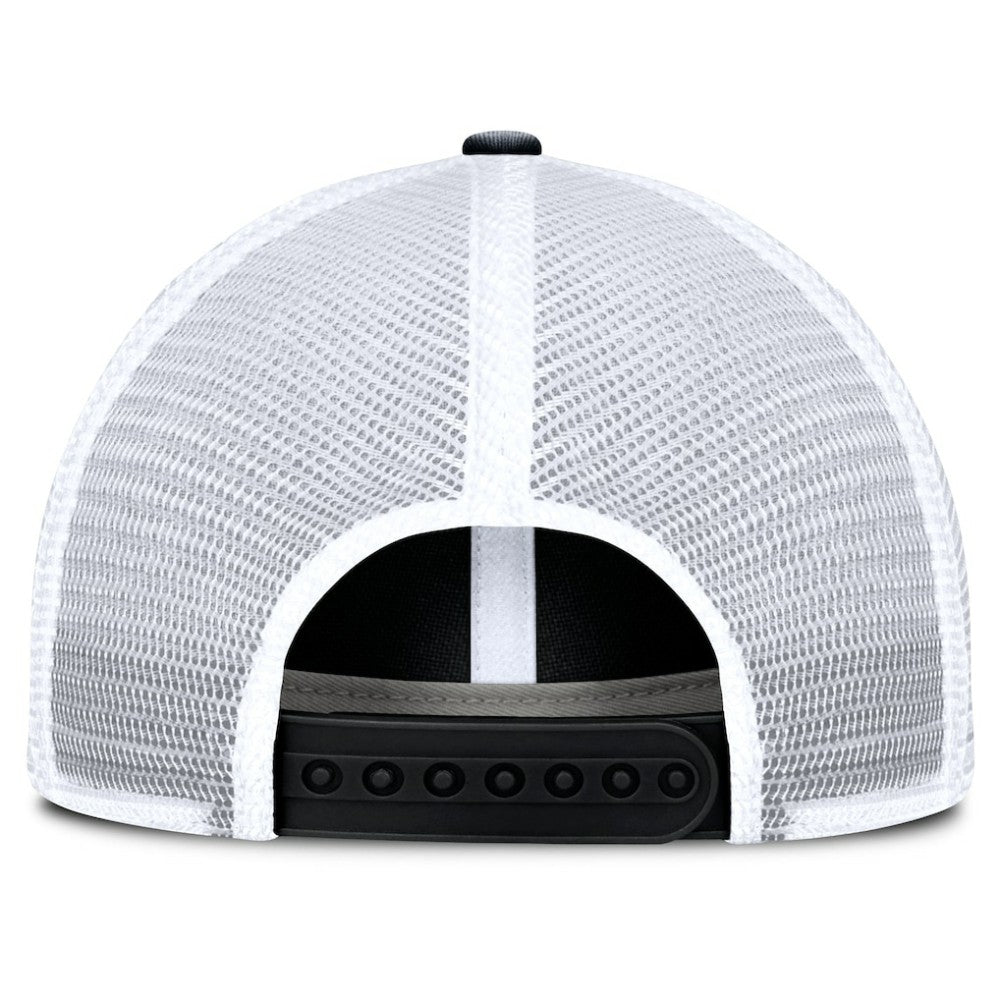 Colorado Avalanche Fanatics Averie Trucker Adjustable Hat - Black/White | US 201193372