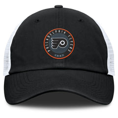 Philadelphia Flyers Fanatics Averie Trucker Adjustable Hat - Black/Gray | US 201193386