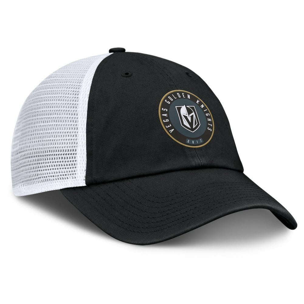 Vegas Golden Knights Fanatics Averie Trucker Adjustable Hat - Black/White | US 201193393