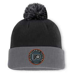 Philadelphia Flyers Fanatics Aspyn Cuffed Knit Hat with Pom - Black | US 201193403