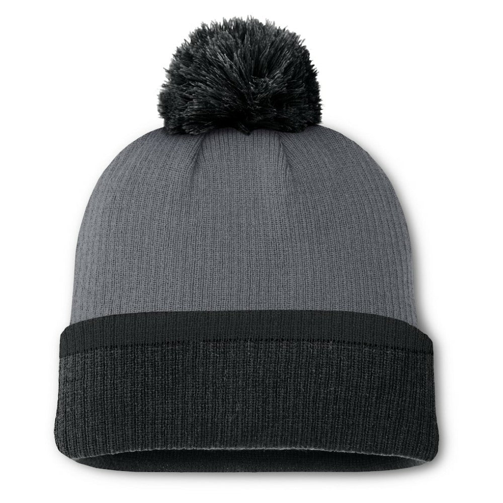 Boston Bruins Fanatics Women's Cuffed Knit Hat with Pom - Charcoal | US 201193433