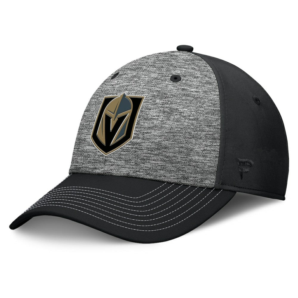 Vegas Golden Knights Fanatics Fundamental Top Shelf 2-Tone Flex Hat - Gray/Black | US 201193467