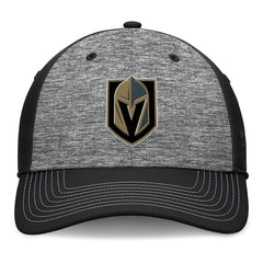Vegas Golden Knights Fanatics Fundamental Top Shelf 2-Tone Flex Hat - Gray/Black | US 201193467