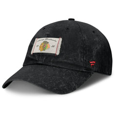 Chicago Blackhawks Fanatics Women's Heritage Away Game Adjustable Hat - Black | US 201193525