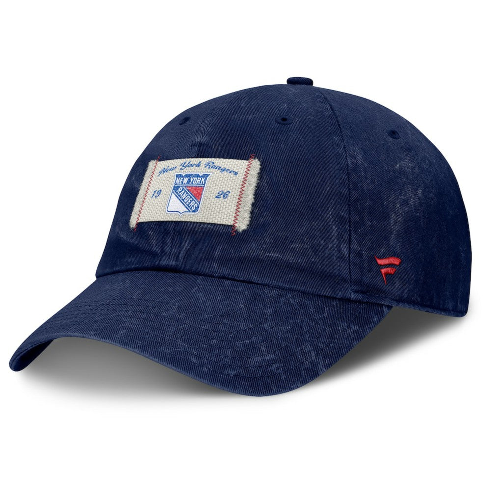 New York Rangers Fanatics Women's Heritage Away Game Adjustable Hat - Blue | US 201193527