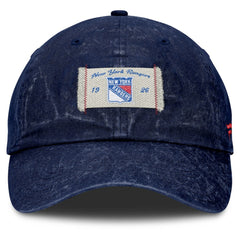 New York Rangers Fanatics Women's Heritage Away Game Adjustable Hat - Blue | US 201193527