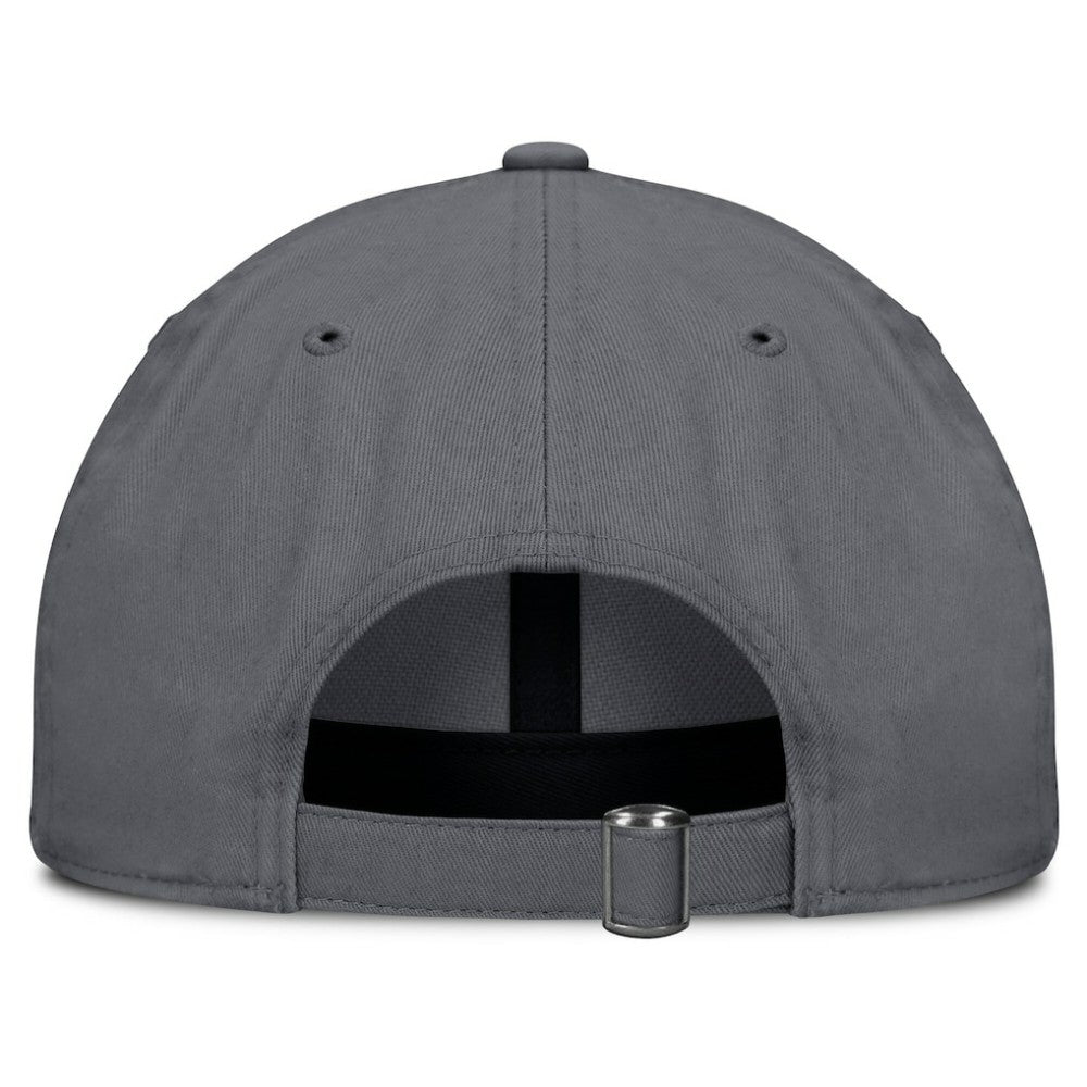 Chicago Blackhawks Fanatics Washed Adjustable Hat - Charcoal | US 201193611