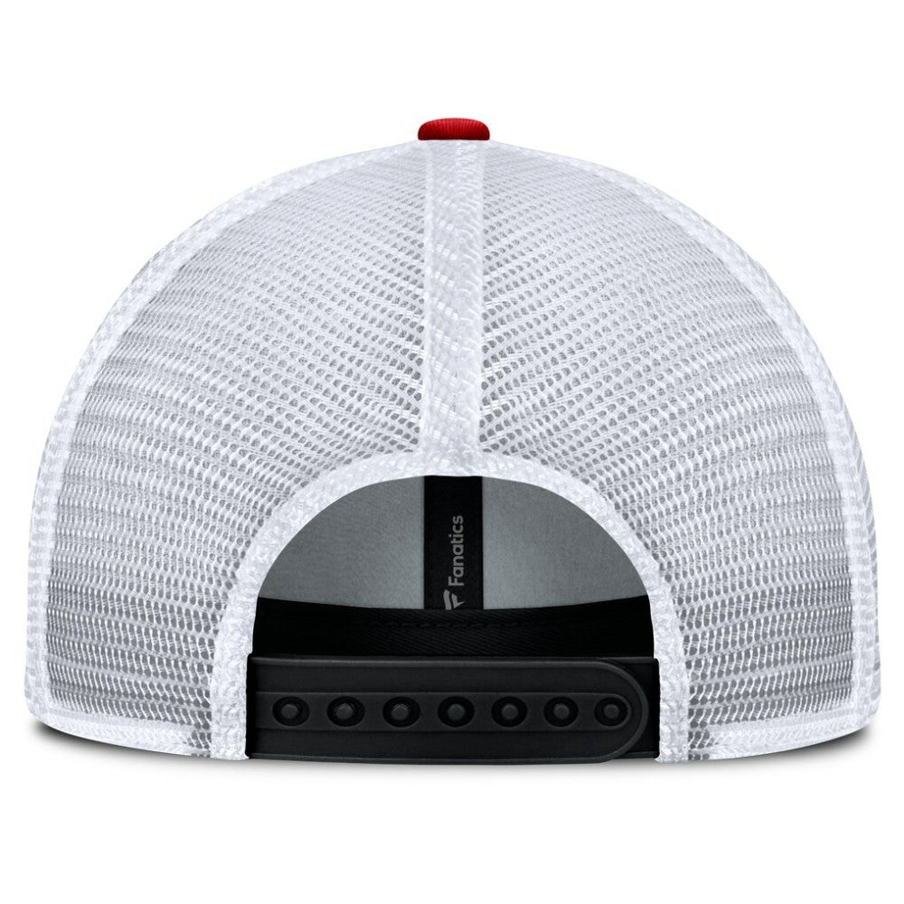 New Jersey Devils Fanatics Fundamental One-Time Trucker Adjustable Hat - Black | US 201193625