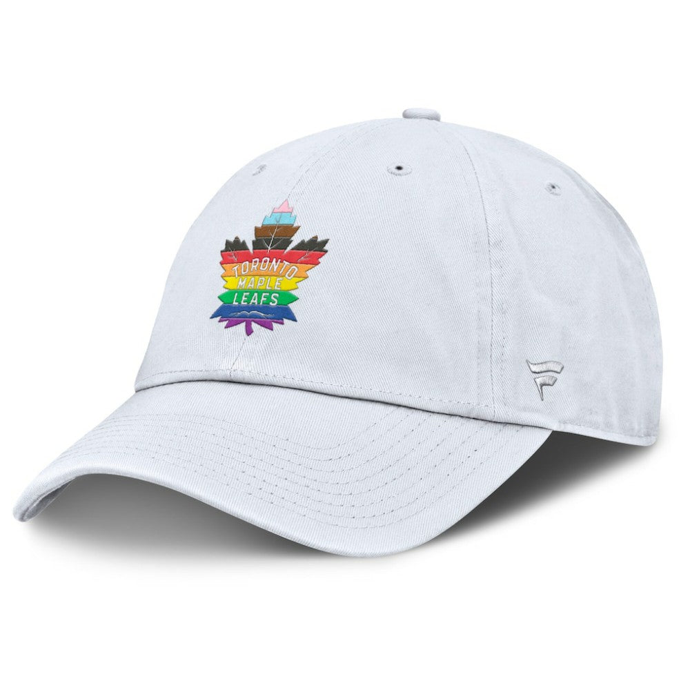 Toronto Maple Leafs Fanatics PRIDE Adjustable Hat - White | US 201193770
