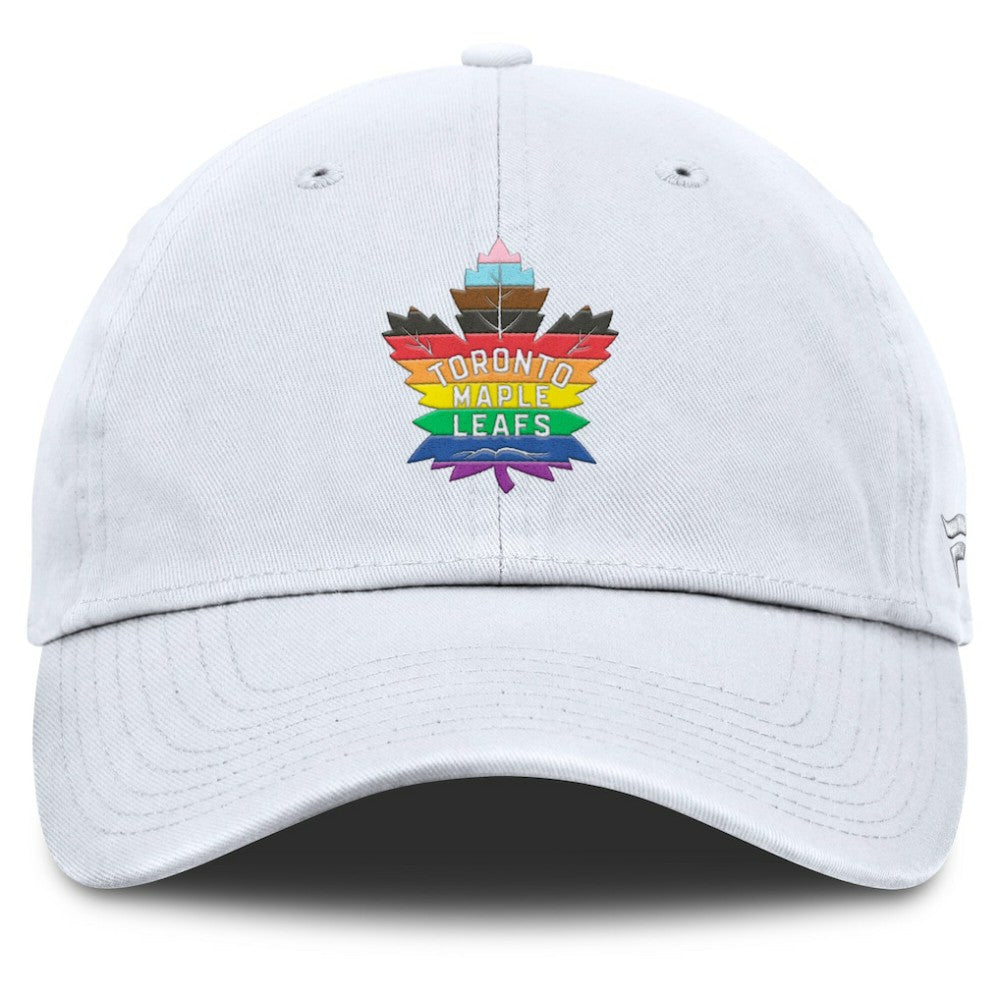 Toronto Maple Leafs Fanatics PRIDE Adjustable Hat - White | US 201193770
