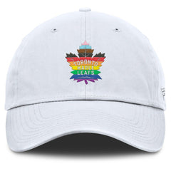 Toronto Maple Leafs Fanatics PRIDE Adjustable Hat - White | US 201193770