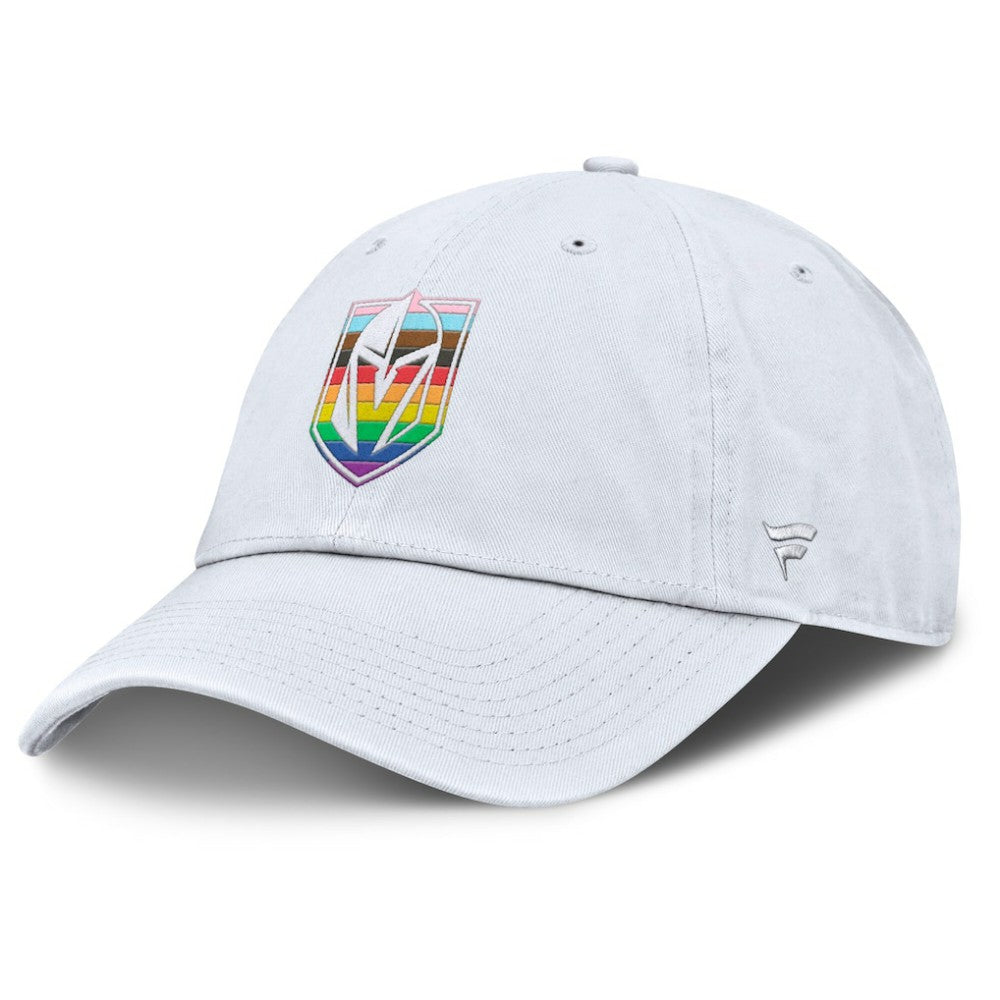 Vegas Golden Knights Fanatics PRIDE Adjustable Hat - White | US 201193772