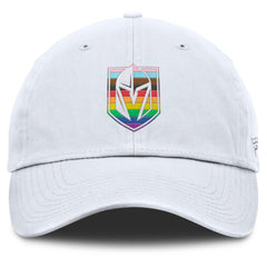 Vegas Golden Knights Fanatics PRIDE Adjustable Hat - White | US 201193772