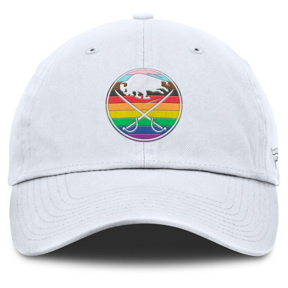 Buffalo Sabres Fanatics PRIDE Adjustable Hat - White | US 201193777
