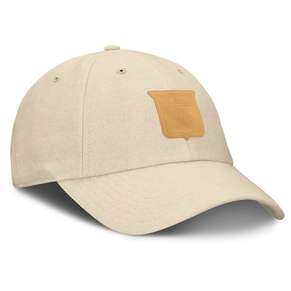 New York Rangers Fanatics Front Office Canvas Adjustable Hat - Tan | US 201193811