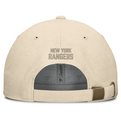 New York Rangers Fanatics Front Office Canvas Adjustable Hat - Tan | US 201193811