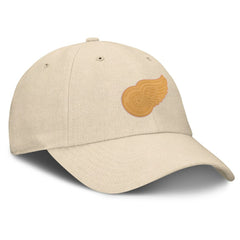 Detroit Red Wings Fanatics Front Office Canvas Adjustable Hat - Tan | US 201193812