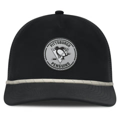 Pittsburgh Penguins Fanatics Front Office Performance A-Frame Adjustable Hat - Black | US 201193815