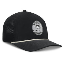 Pittsburgh Penguins Fanatics Front Office Performance A-Frame Adjustable Hat - Black | US 201193815