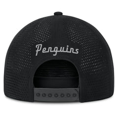 Pittsburgh Penguins Fanatics Front Office Performance A-Frame Adjustable Hat - Black | US 201193815